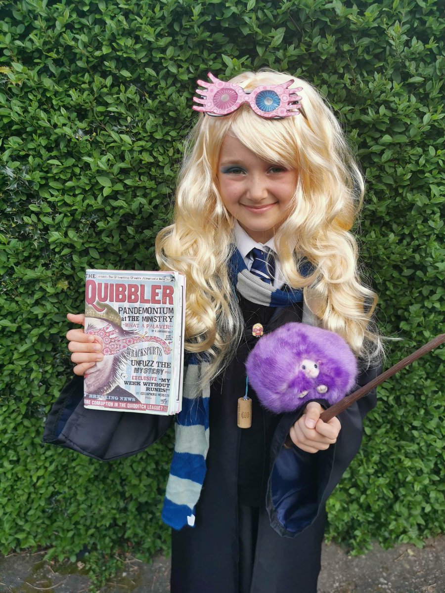 Luna lovegood ready for a magical day🧙‍♀️ #HarryPotterDay <a href="/AspireSuite/">Aspire Suite</a> @InspireSuite