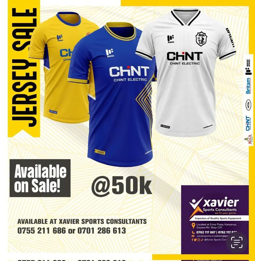 XavierSportsCo1's tweet image. Its Game Day at @MTNOmondiStdm!

Come buy @KCCAFC's authentic home jersey at only 50k, we also have all your favourite colours in stock.

#StarTimesUPL | #KCCOND