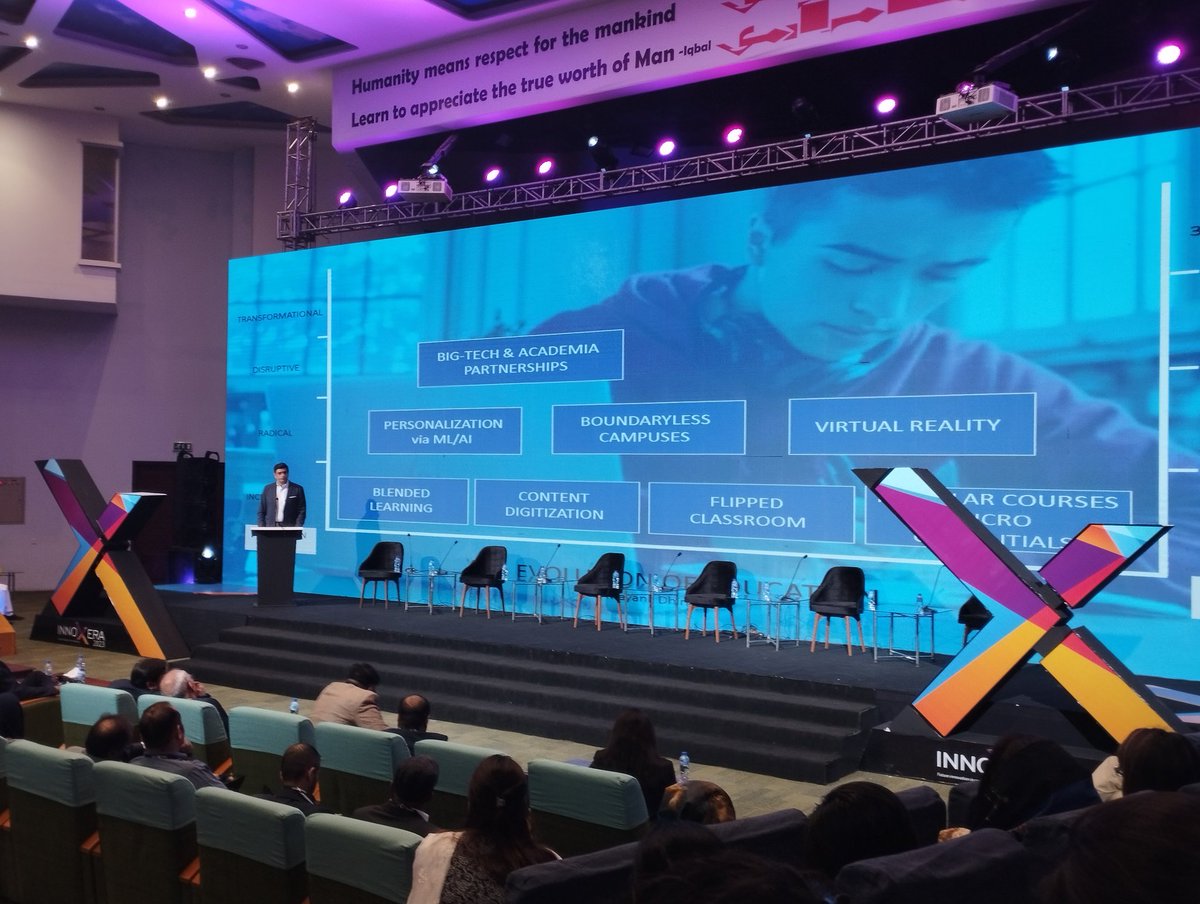 InnoXeraSummit's tweet image. Nawaz Dhanji, Country Business Manager, HP presenting a keynote on (R)evolution of Education.

He sheds lights on the innovations HP is bringing to the edtech industry.

#innoxera2023 #innoxerapk #edtechpakistan