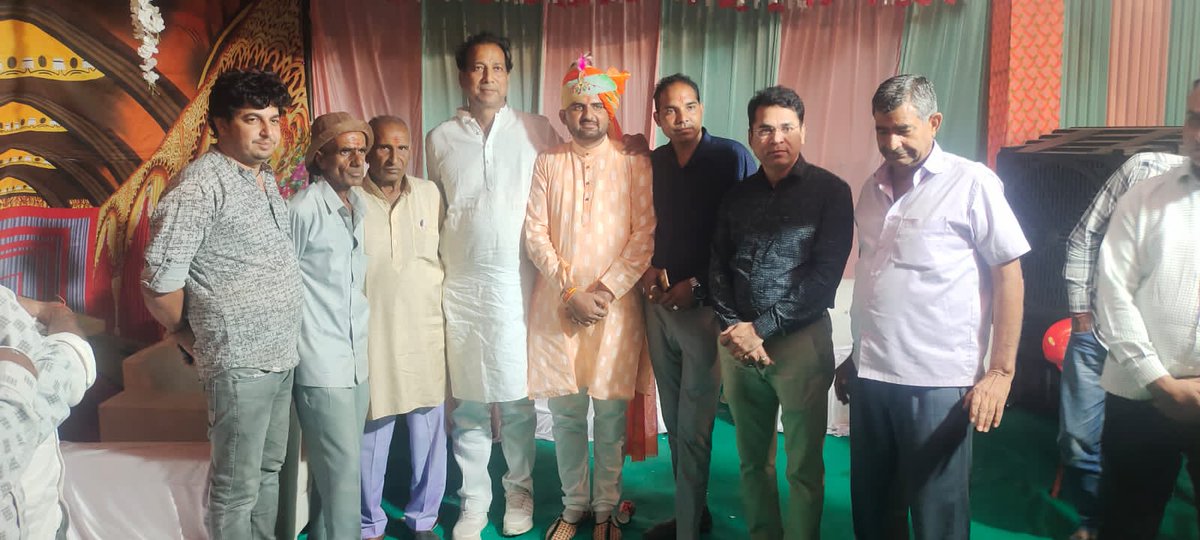 गत दिनों में मेरे विधानसभा क्षेत्र उदयपुरवाटी के विभिन्न वैवाहिक कार्यक्रमों में उपस्थित हुआ।