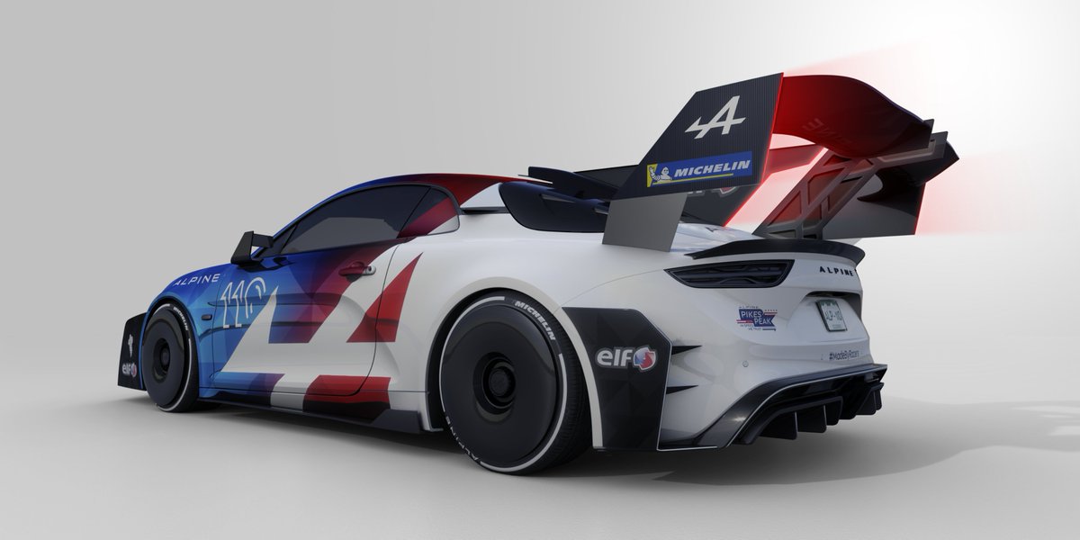 AlpineRacing's tweet image. What a car! 🤯 

Alpine is ramping up its preparations for the Pikes Peak International Hill Climb by unveiling the first images of its specially-prepared A110. 

@PPIHC #PPIHC2023 #PPIHC #PikesPeak