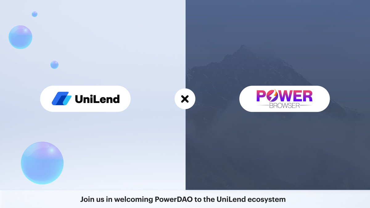 JosephPius_'s tweet image. UniLend&apos;s cutting-edge permissionless lending &amp;amp; borrowing dapp will be available on PowerDAO&apos;s Dapp store! @UniLend_Finance having recently partnered with #PowerDao has promised to bring the best of #DeFi to the blockchain world. Anticipate!!!.