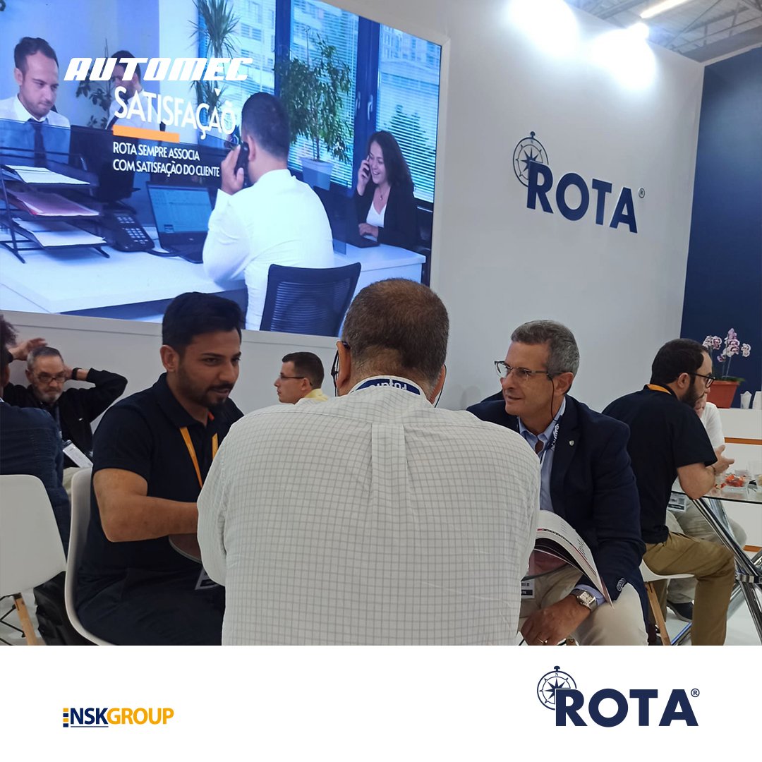 NSKGroup_Rota's tweet photo. We exhibited high quality steering, suspension and hydraulic parts for commercial vehicles in @automecfeira . We are very happy to meet our partners again at the fair after 4 years in São Paulo, #Brazil. Thank you and “obrigado” to all partners for meeting us in #AUTOMEC.

#rota https://t.co/Mm6Vvrxdmn