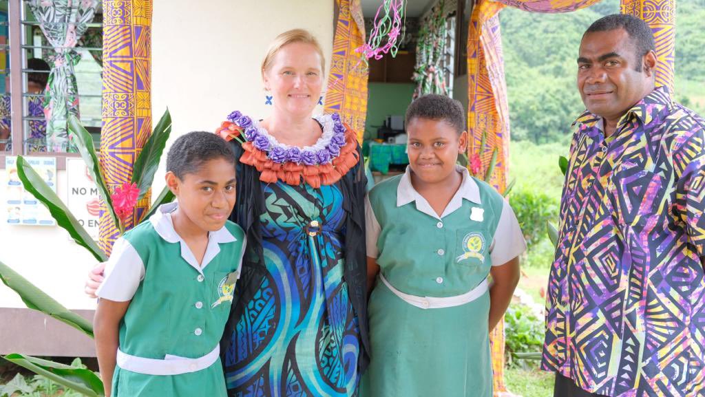 Vinaka vakalevu Naboro Sawainikula Primary School for your very warm welcome today as we celebrated the opening of a sheltered walkway to help you get around the school in all types of weather. It was a joy to partner with you on this project in the heart of Viti Levu’s interior.