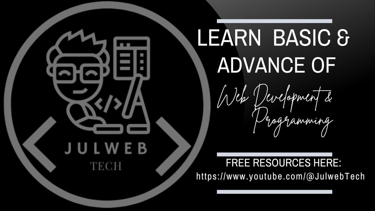JulwebTech's tweet image. If you have learned HTML, CSS, and HTML CSS, javascript, you can check your skills by visiting this website. Also, share your work in our community.
frontendmentor.io
Our Community Group: facebook.com/groups/4657258…
#frontenddeveloper
#webdevelopment
#html
#css
#javascript