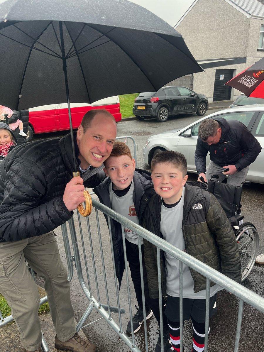 Two of our pupils had an amazing opportunity last week through <a href="/Diversitydrago/">Diversity Dragons</a>  to meet the Prince &amp; Princess of Wales. The boys respresented the school and did an amazing job. Da iawn boys