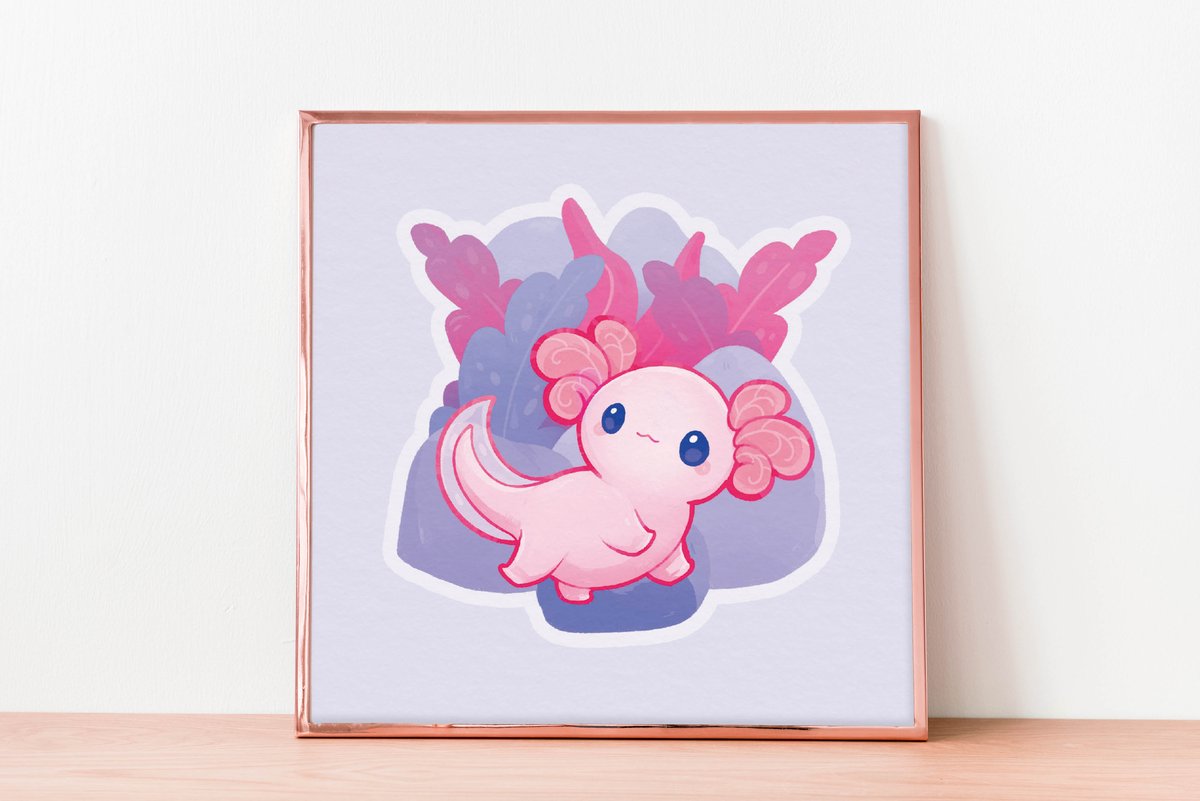 Miamouz's tweet image. Es gibt ein superkleines Shopupdate auf Etsy!
Die Frog Off Tasche & natürlich den passenden Print dazu gibt es jetzt. 🐸 Außerdem zwei süße Prints mit Axolotln und einem Opossum.
Leider alles super limitiert, weil ich nach der Con nur ganz wenig übrig hab 😭
Link zum Shop 👇
