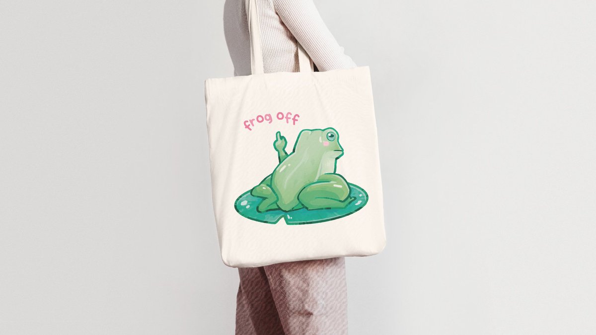 Miamouz's tweet image. Es gibt ein superkleines Shopupdate auf Etsy!
Die Frog Off Tasche & natürlich den passenden Print dazu gibt es jetzt. 🐸 Außerdem zwei süße Prints mit Axolotln und einem Opossum.
Leider alles super limitiert, weil ich nach der Con nur ganz wenig übrig hab 😭
Link zum Shop 👇