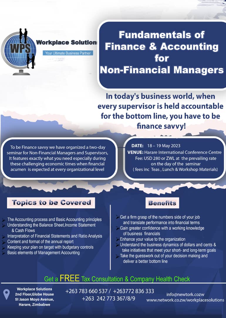 CompnyRegtax263's tweet photo. To be #Finance savvy we have organized a two-day 
#seminar for Non-Financial #Managers,#Supervisors.
 It features exactly what you need especially during these
 #challenging #economic times when #financialacumen
 is expected at every #organizational level. https://t.co/OBQTdLiq5Z