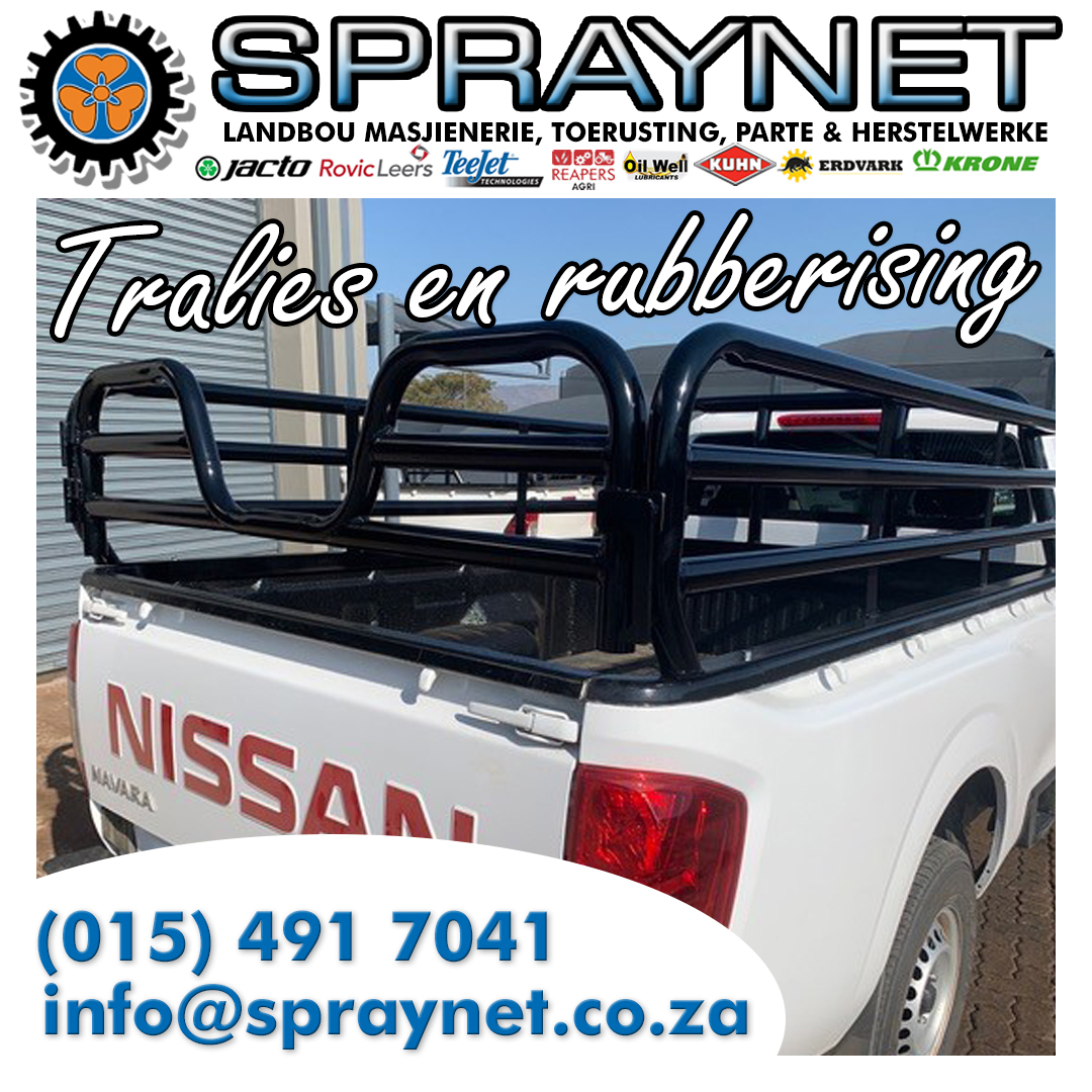 SpraynetBK's tweet image. #tralies #rubberising #custommade #soosjyditsoek #spraynet #rugsakspuit #backpacksprayer #olie #lubricants #parte #parts #diens #service #implemente #implements #landbouspuite #cropsprayers #wantonskan #becausewecan