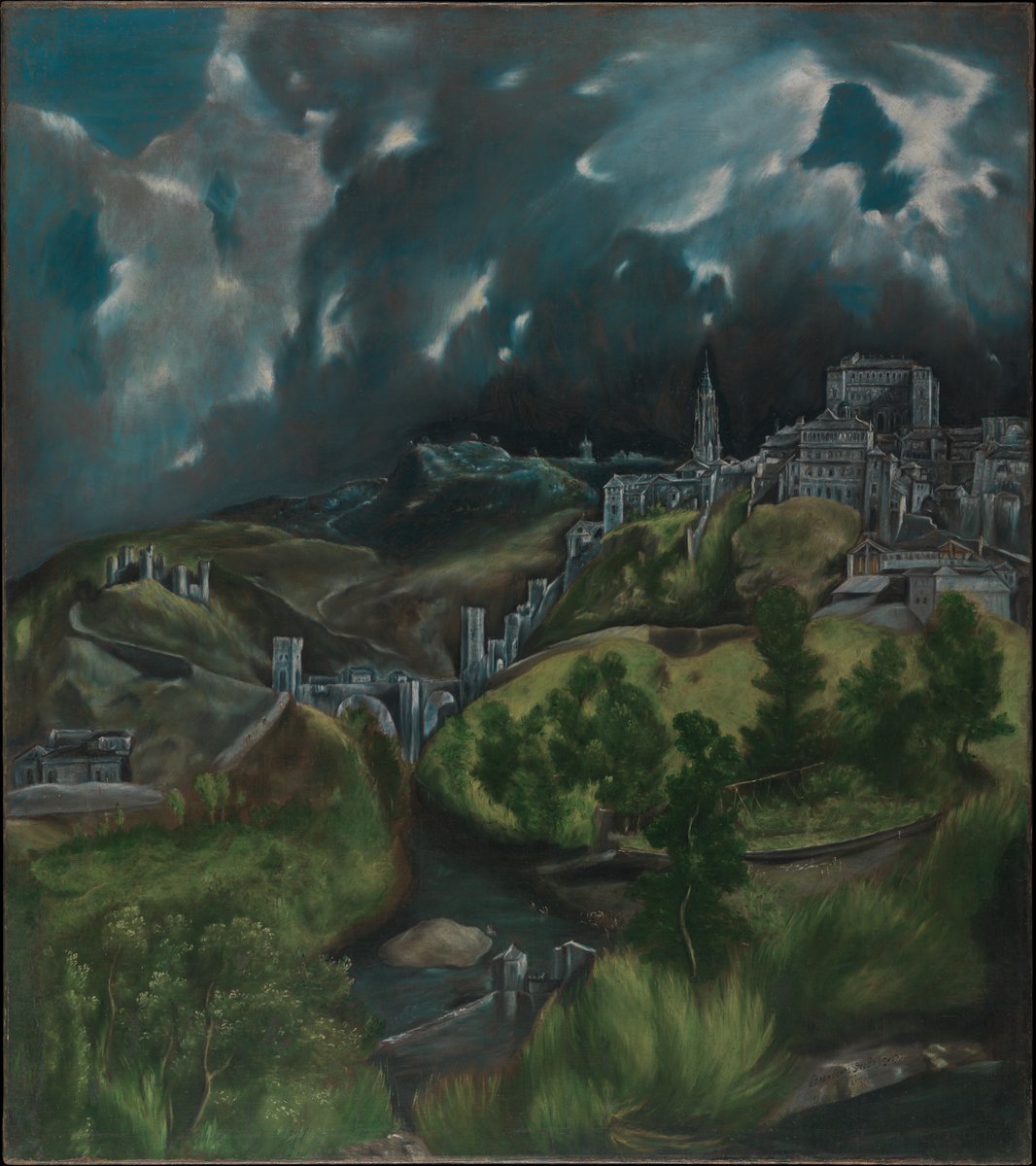 Artwork of the Day!

View of Toledo
by El Greco, ca. 1599–1600

#art, #culturalheritage, #artoftheday, #painting, #oiloncanvas, #landscape
artboulevard.org/items/1249/
metmuseum.org/art/collection…

Find more like this in artboulevard.org
