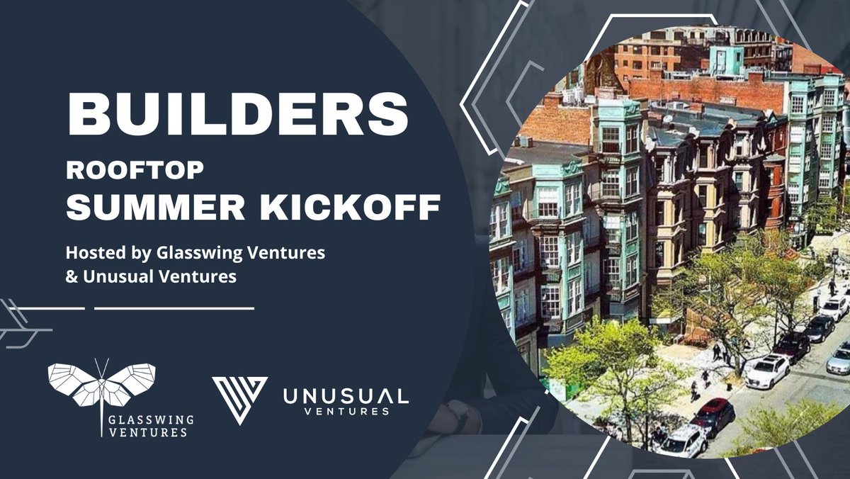 RTylerCrown's tweet photo. Calling all Boston area entrepreneurs - Similar to what we have hosted in NYC and SF, @Unusual_VC and @GlasswingVC are hosting a get together on May 18th for Boston's community of builders, technologists, and founders. ✉️ link in thread and DM me for password!

For those  in other metros, stay tuned for an event happening near you soon!