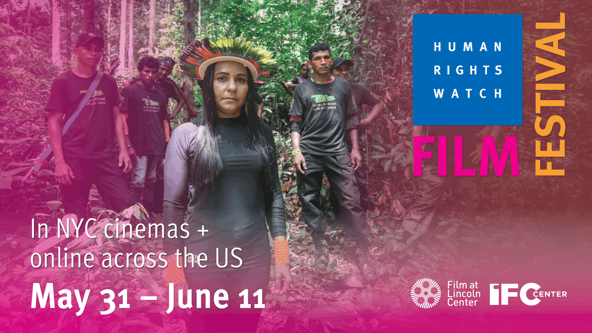 Tickets are now on sale to HRWFF email subscribers + cinema members for #HRWFFNY

Join us between 5/31 - 6/11 in-cinema at @IFCCenter + @FilmLinc or US audiences can stream the films online as part of our digital festival from 6/5. Learn more & book: bit.ly/3L6V8qs