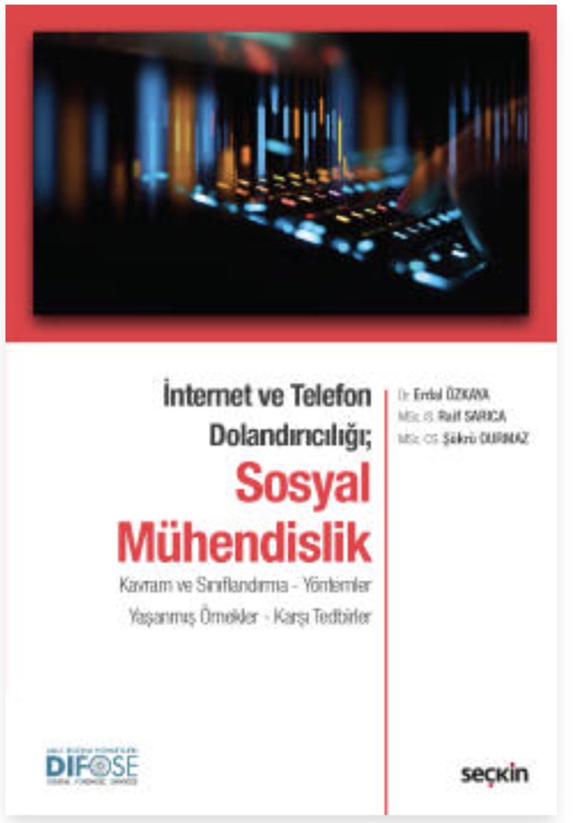 Yeni çıkan "Sosyal Mühendislik" kitabımıza adınıza imzalı bir şekilde ücretsiz sahip olmak ister misiniz?
Yapmanız gereken bu hesapları takip edip , bu tweet'i paylaşmak 
<a href="/omer_colakoglu/">Ömer Çolakoğlu</a> 
<a href="/cyberdal/">cyb-ER-dal</a>