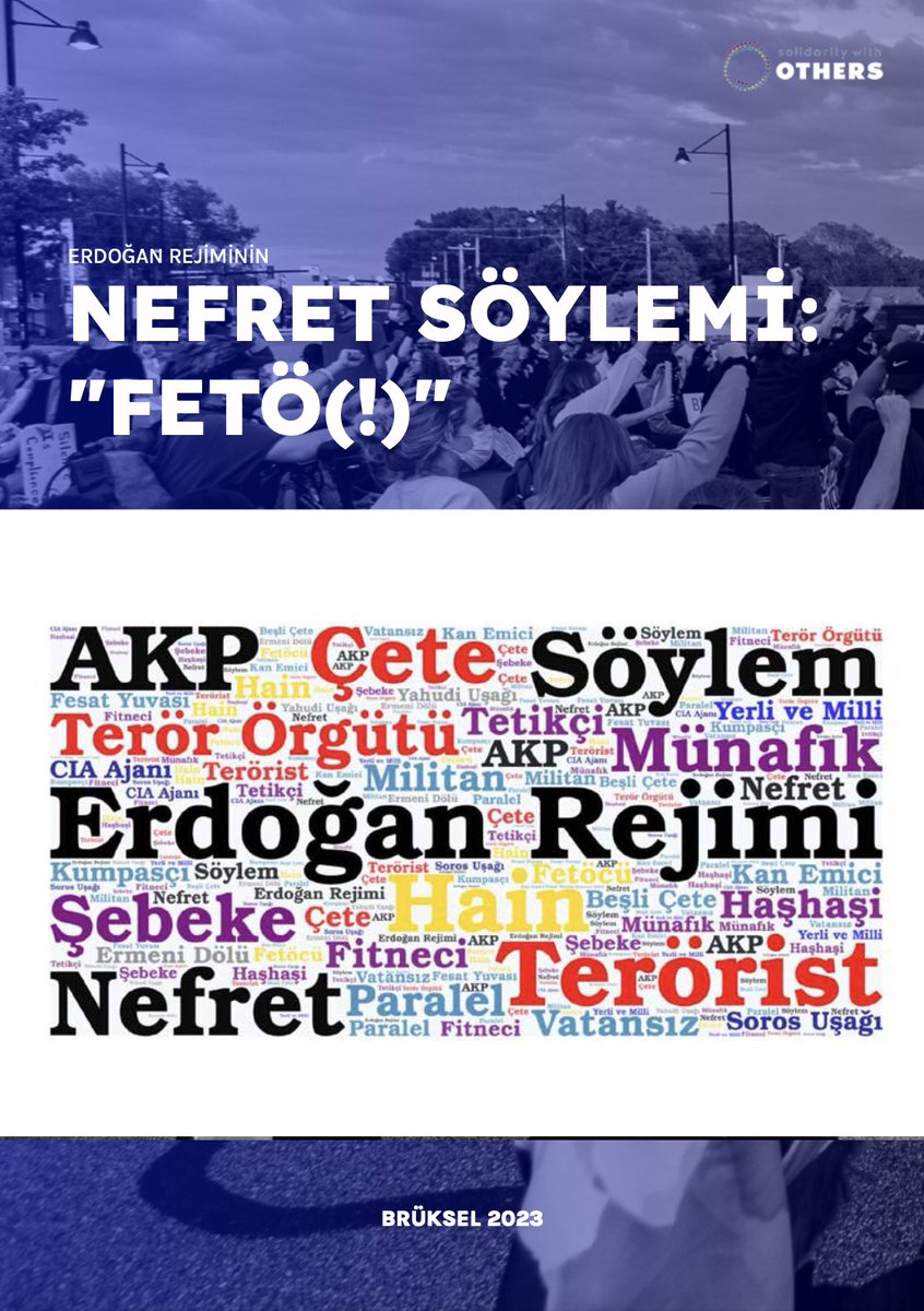 OthersInfo_TR's tweet photo. 📢 Yeni Rapor:

"ERDOĞAN REJİMİNİN NEFRET SÖYLEMİ: "FETÖ(!)" raporu yayınlandı.

Rapor linki: https://t.co/wT7E4Zpcqj https://t.co/wF7YOolyK7