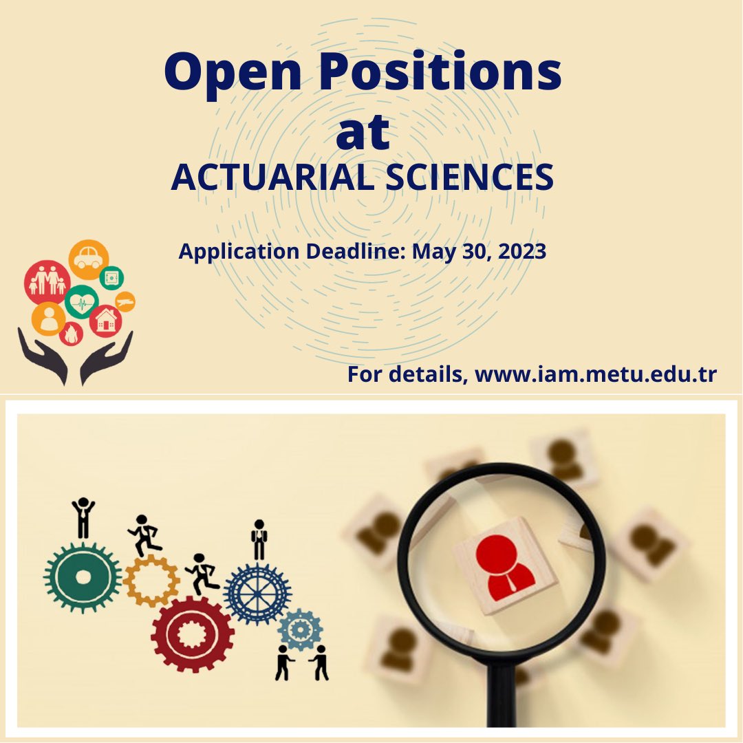 We are looking for faculty members to work with us in full time positions for the programs at the Institute of Applied Mathematics (IAM).

For details, iam.metu.edu.tr

Application deadline: May 30, 2023.
Application submission is via email to: iam-hire@metu.edu.tr