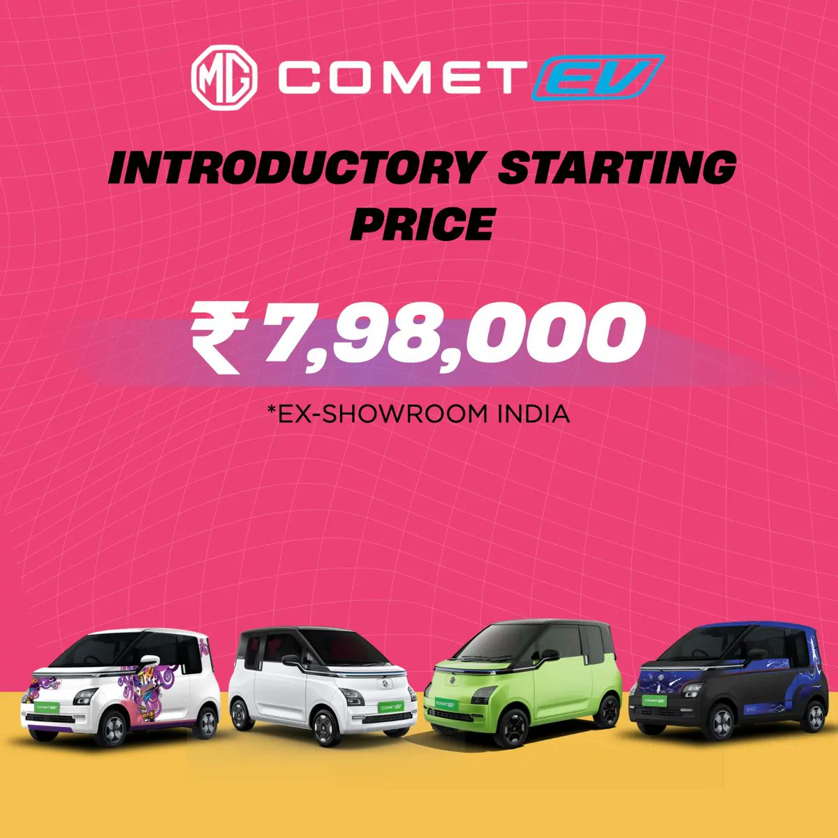 mr_vpc's tweet image. MG Overpriced Car 8 Lakhs 😀 

8 Lakhs you got 👇

1. Slow charging No fast charging 
2. 2 Doors only 
3. Smaller Back seat
4. Smaller wheels 
5. No Boot space

#MGCometEV #WulingEV #EV #CometEV #MG