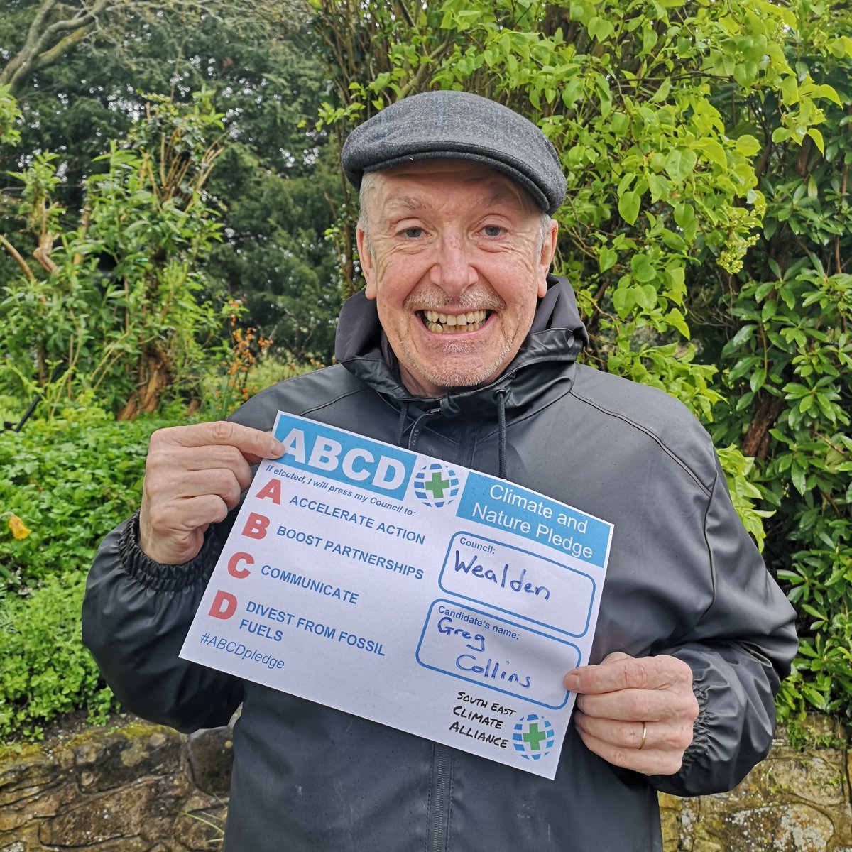 SECA_UK's tweet photo. More #ABCDpledge signups for @wealdendistrict! Thanks to Alison Wilson, Graham Shaw and Greg Collins of @Wealdengp! https://t.co/sAffS99PED