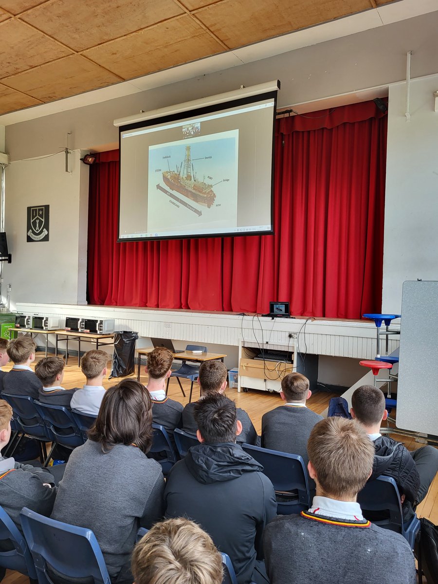 CBCMonkstownpk's tweet photo. Our TYs and select Junior Cycle science and geography classes got to meet and put questions to the crew of the Joides Resolution @theJR a scientific research vessel currently studying hydrothermal vents in the Atlantic in their Ship to Shore broadcast. https://t.co/LGItpsQbl0
