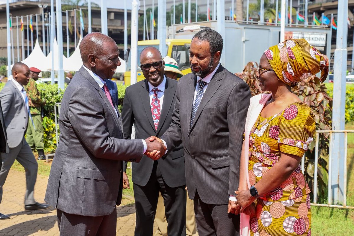 Kevlan_'s tweet photo. President @WilliamsRuto is currently attending the  #StateofMigration report launch. He will outline the government of Kenya's efforts in partnership with @jumuiya , IDAG , &amp; IOM in advancing regional integration including the free movement of our people in the region. https://t.co/AzeLzdldas