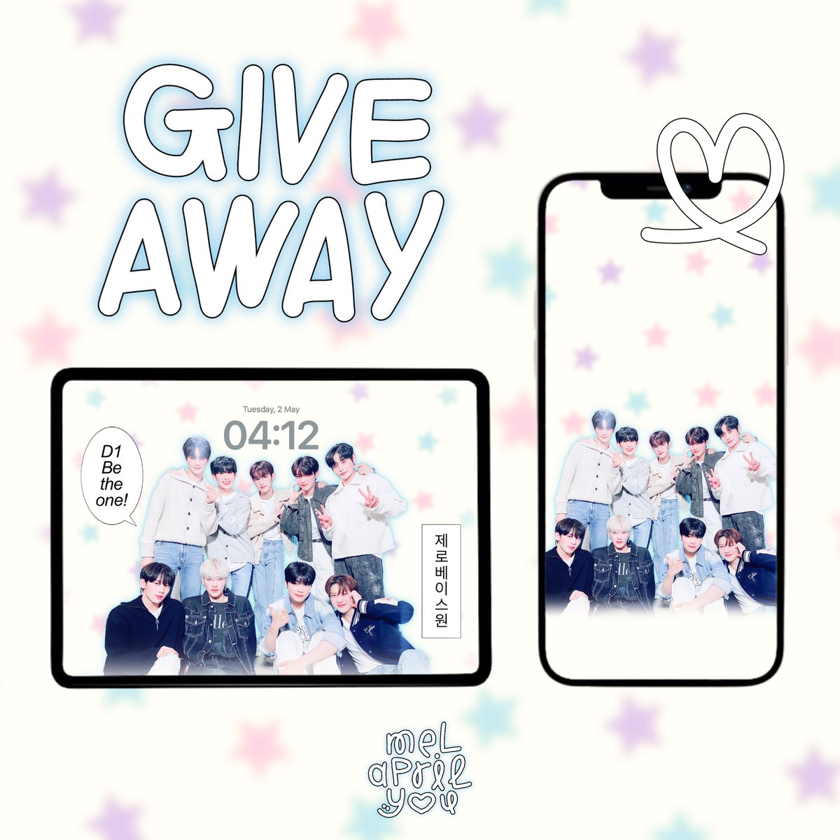 melapr1lyou's tweet photo. ★ giveaway ! 
* rt / fav before using ☁️

— ipad + iphone wallpaper ( zb1 / star )

personal use only ♥︎
do not repost

link in mention ٩( 'ω' )و

( #artworkนักสร้างดาว #artworkเจโร่จึ #ZB1 #제로베이스원 ) https://t.co/ACsKCdvlj5