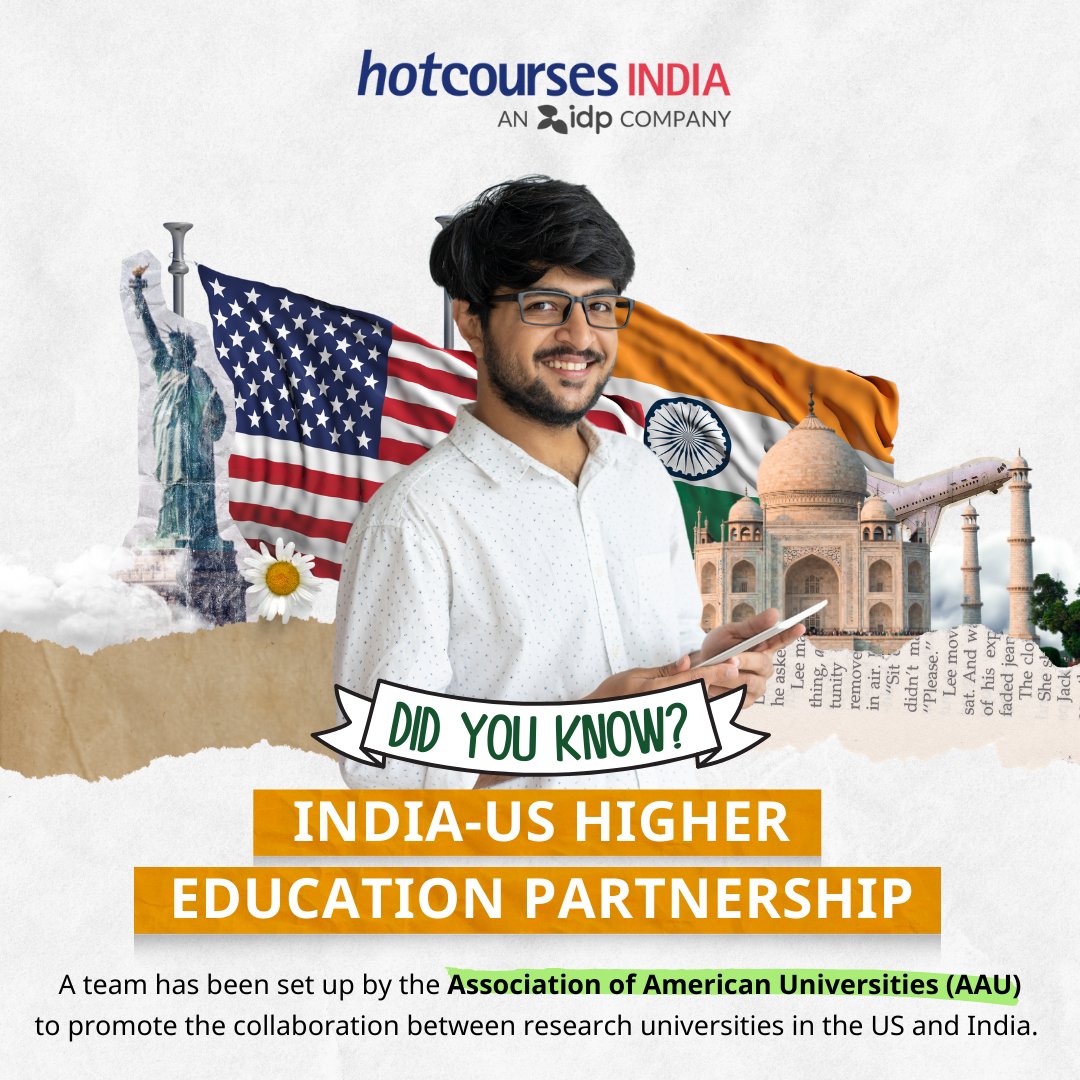 hotcoursesindia's tweet image. India-US higher education partnership
A team has been set up by the Association of American Universities (AAU) to promote the collaboration between research universities in the US and India.

Apply now @ bit.ly/3j7JQXN

#StudyintheUSA #studyintheusa #studyintheusa🇺🇸
