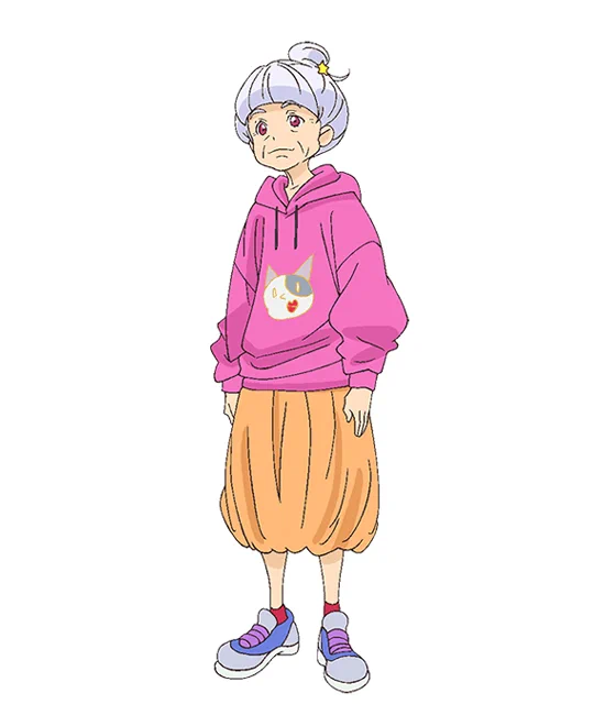 ヨヨさんとひかるのおばあちゃん(陽子さん)似てる気がすると思って比べてみたけど… ひかるのおばあちゃん服装ポップすぎてすごいキャラ立ってましたわ