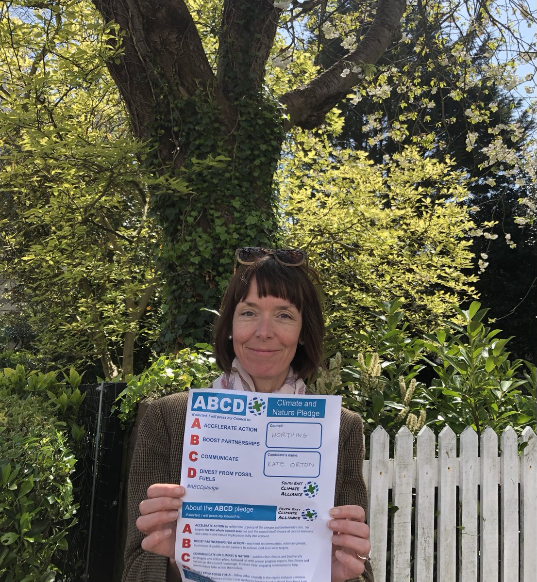 SECA_UK's tweet photo. Good to see some more Worthing Borough Council pledges for climate and nature! Thanks to Kate Orton of @Worthing_Greens and to @CarolineBLabour and @HilarySchan! #ABCDpledge https://t.co/bOy6dHYbso