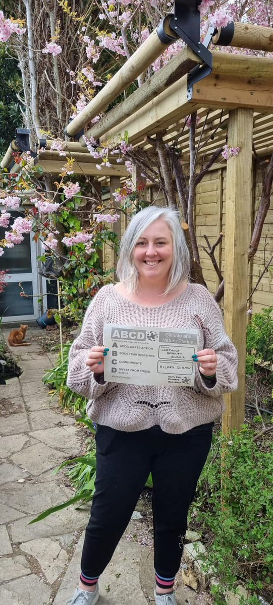 SECA_UK's tweet photo. Good to see some more Worthing Borough Council pledges for climate and nature! Thanks to Kate Orton of @Worthing_Greens and to @CarolineBLabour and @HilarySchan! #ABCDpledge https://t.co/bOy6dHYbso