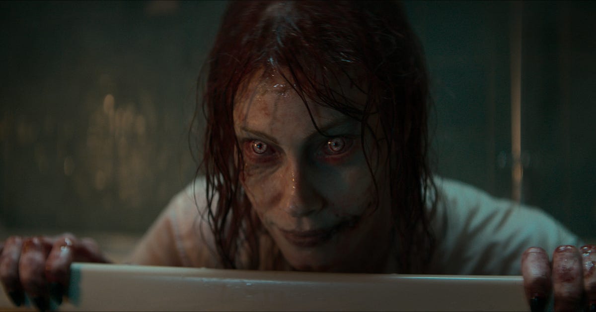 "Mommy's with the maggots now"

Have you seen #EvilDeadRise    yet? The Collective think it's an utterly brilliant film!! Some seriously good gore and nods to existing moments in the Evil Dead franchise.

Tell us what you thought of it! 

#HorrorCommunity #horrorfilm