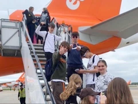 SaintNicksSch's tweet photo. The Year 10 Spanish pupils are off to Seville! #StNicksYear10 #StNicksTrips #StNicksLang https://t.co/FYlsymZVgR