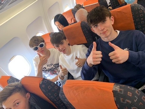 SaintNicksSch's tweet photo. The Year 10 Spanish pupils are off to Seville! #StNicksYear10 #StNicksTrips #StNicksLang https://t.co/FYlsymZVgR
