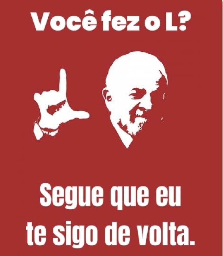 jurisdanilo's tweet photo. COPIAR, COLAR E COMPARTILHAR. Se você faz parte dos 60.345.999 eleitores que votaram em
@LulaOficial
ME SIGA QUE EU TE SIGO DE VOLTA. #SDV

@Nilsonhandebol 
@nilsonhandebol1 https://t.co/ZzvrPr7chv