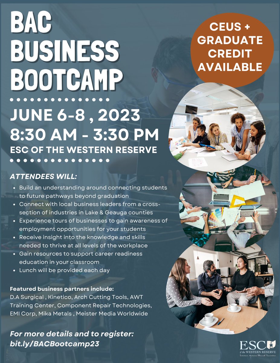 Glenn Bailey, Jr. (@creativebeets) on Twitter photo Northeast Ohio Educators! Check out this great opportunity to connect #careerreadiness to your curriculum AND highlight opportunities close to #home <a href="/ESCoftheWR/">ESC of the Western Reserve</a> <a href="/KarwanVanessa/">Vanessa Karwan</a> @lakecountyoh <a href="/OhioCTE/">Ohio CTE</a> <a href="/awtthinkmfg/">AWT Foundation</a> <a href="/DASurgical/">D.A. Surgical</a> <a href="/Kinetico/">Kinetico</a> <a href="/componentrepair/">CRT</a> Northeast Ohio Educators! Check out this great opportunity to connect #careerreadiness to your curriculum AND highlight opportunities close to #home <a href="/ESCoftheWR/">ESC of the Western Reserve</a> <a href="/KarwanVanessa/">Vanessa Karwan</a> @lakecountyoh <a href="/OhioCTE/">Ohio CTE</a> <a href="/awtthinkmfg/">AWT Foundation</a> <a href="/DASurgical/">D.A. Surgical</a> <a href="/Kinetico/">Kinetico</a> <a href="/componentrepair/">CRT</a>
