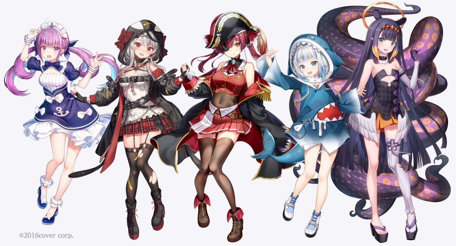 ホロライブ神田祭 フルグラフィックTシャツ 沙花叉クロヱ 巫女衣装ver.　／M ホロライブ神田祭 フルグラフィックTシャツ 沙花叉クロヱ 通常