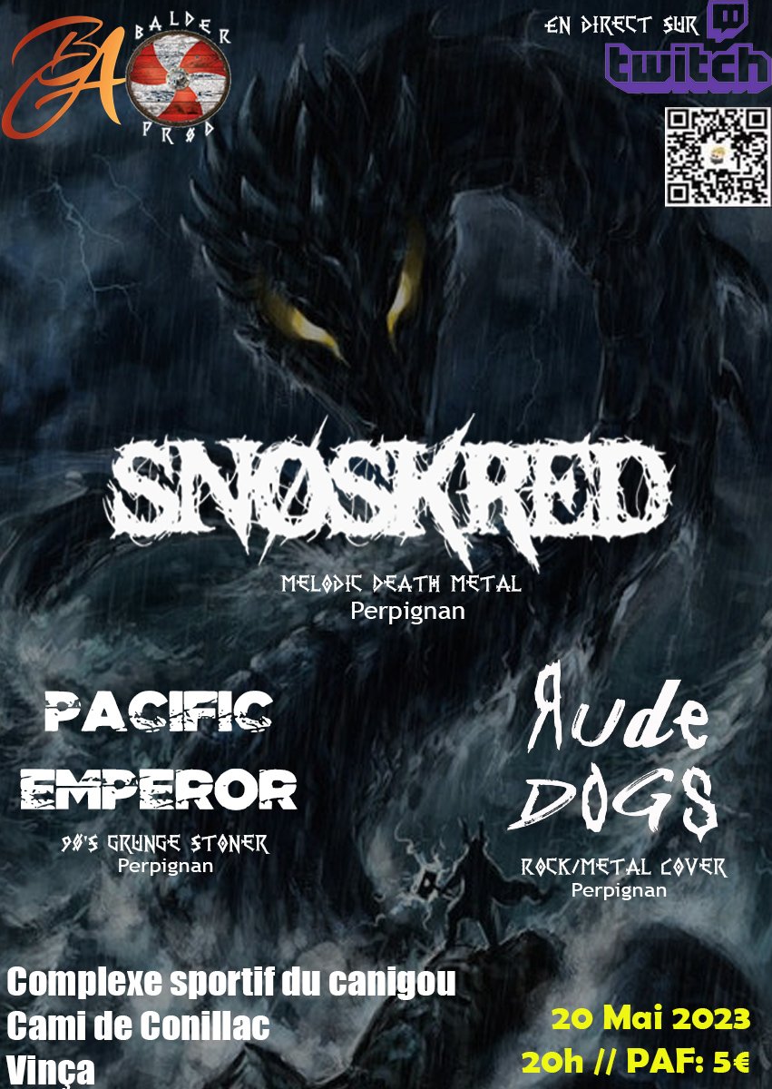 _Bad_Assembly_'s tweet photo. 🤘🤘🤘 Samedi 20 mai à 21H00 sur notre chaine Twitch, nous diffuserons  le concert de métal en direct de Vinca🤘🤘🤘
#Metal #streamer #twitch #Musique
#concert 
https://t.co/OnDoTkYZja https://t.co/cV72S5nDzg