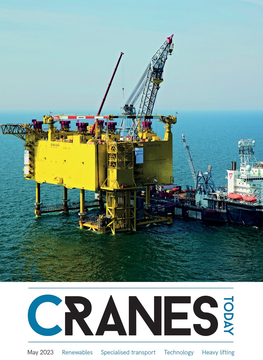 The May issue of Cranes Today magazine is out now You can read online or download for free here: lnkd.in/eMg4HzEX 

#JoboftheMonth 
#Renewables 
#Specialisedtransport 
#technology 
#cranes 
#lifting