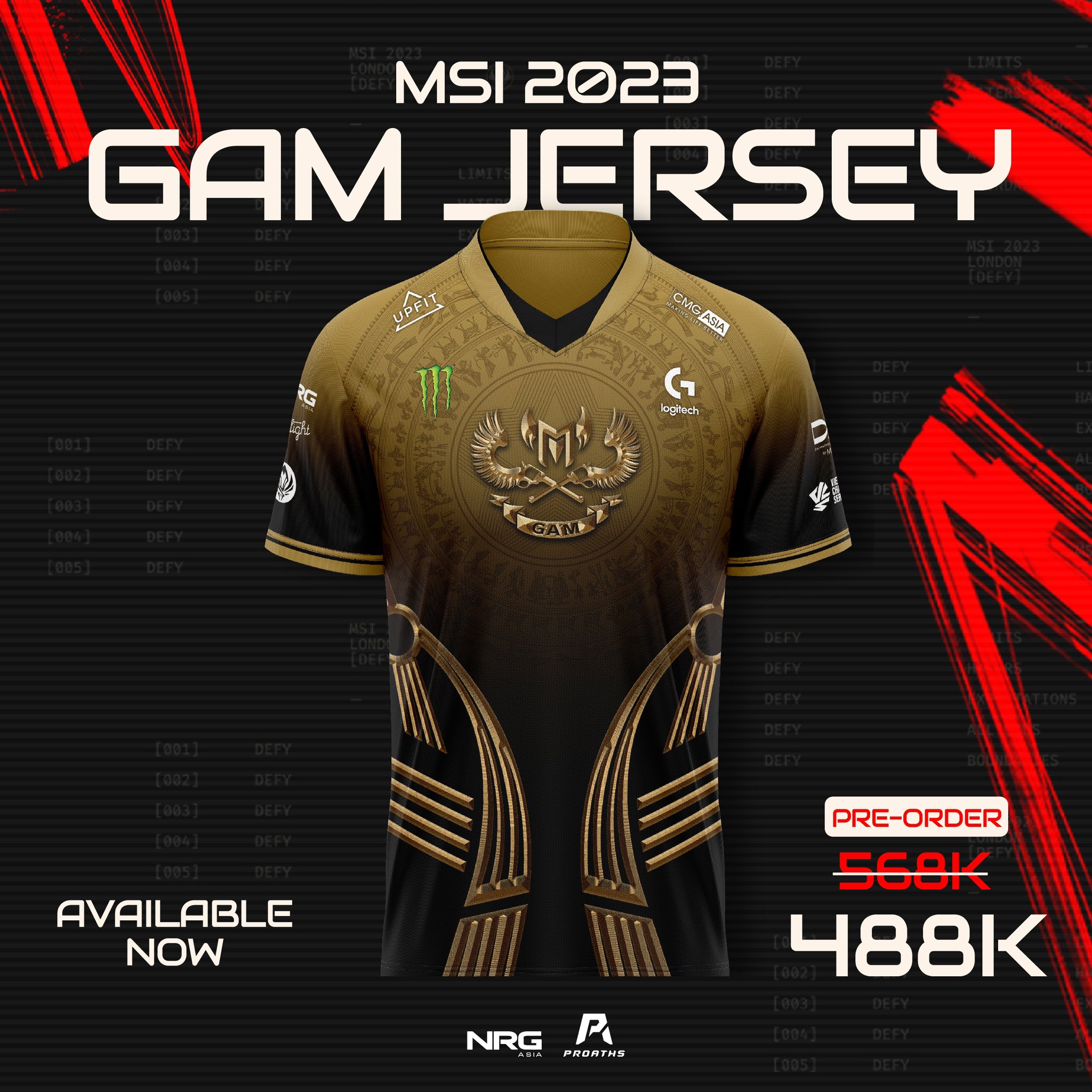 Esports jersey uk 2025