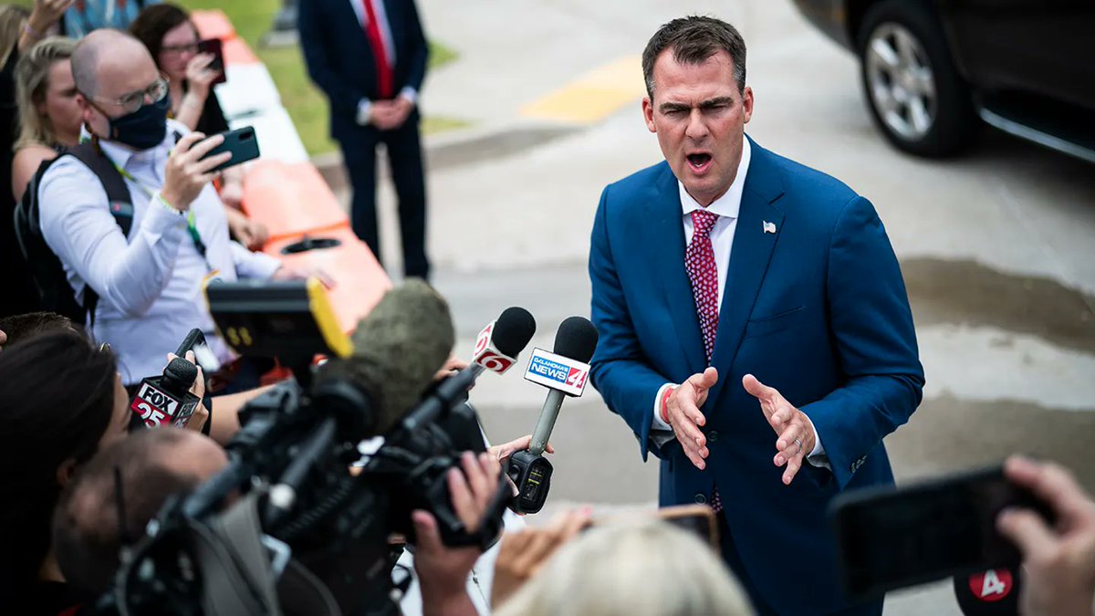 BREAKING: Oklahoma Governor Kevin Stitt <a href="/GovStitt/">Governor Kevin Stitt</a> Signs Law Making Irreversible Gender Transition Surgeries on Minors a Felony Offense. Your reaction

The newly-signed SB 613 prohibits irreversible gender transition surgeries, puberty-blocking drugs, and any other medical