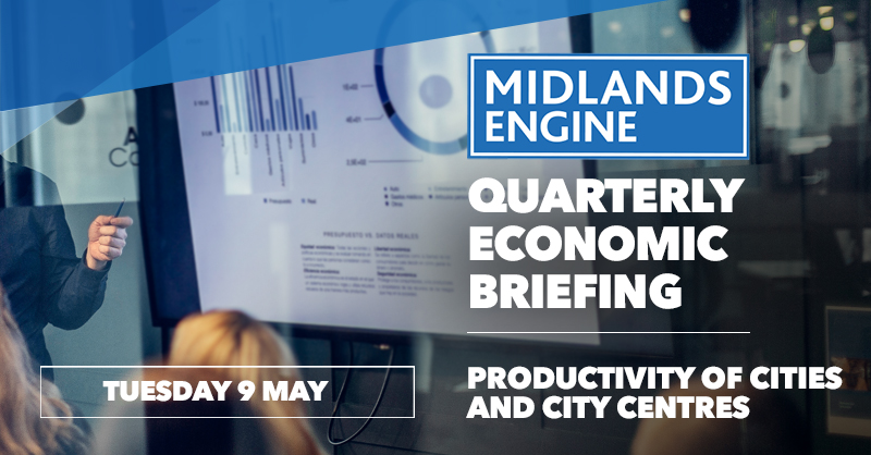 LLEPnews: RT @midsengine: Interested in the productivity of our #Midlands cities? Join #MidlandsEngine Quarterly Economic Briefing online 10:00-13:00, 9 May, for an expert outlook.

With representatives from @CentreforCities, @dmuleicester, @MarketingDer…