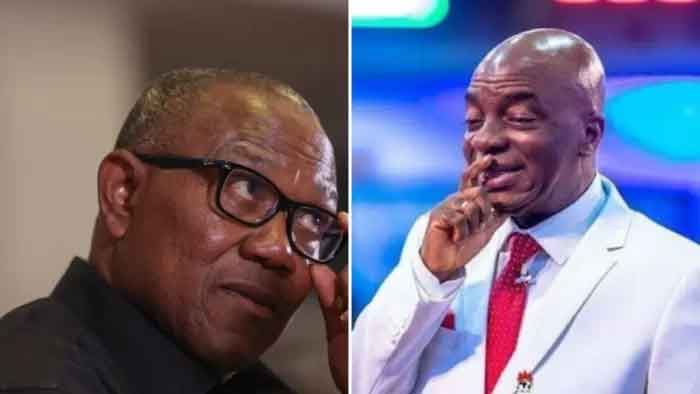 ibrand_tv's tweet photo. Aha! Once again, Twitter is Buzzing with #PeterObiIsComing Oyedepo and Kenneth Okonkwo over the Yes Daddy audio. Is it like Nigerians don't like the truth again? 

You may read our story on this matter >>> https://t.co/gRDFLKCbcG

#MetGala | #LightEp | Indomie Nigeria https://t.co/wqsS9u0MXj