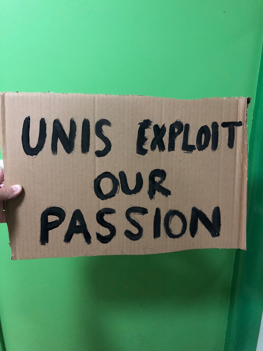 I love working at universities! Always had inspiring colleagues 😍 and students 🤩 committed to exploring big ideas.

I just wish the sector would stop ripping-off passionate staff with short contracts, underpayment and unhealthy workloads. <a href="/NTEUnion/">NTEU</a> <a href="/NTEUVictoria/">NTEU Victoria</a>