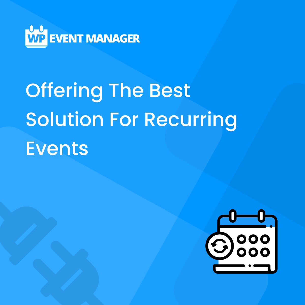 wp_eventmanager's tweet image. 👉 Are you tired of updating your recurring events on your calendar manually? We have a perfect solution for that. Use our Recurring event addon to automate the entire process.  

zurl.co/xTyR 

#recurringevents #recurringeventsaddon #virtualevent #wpeventmanager