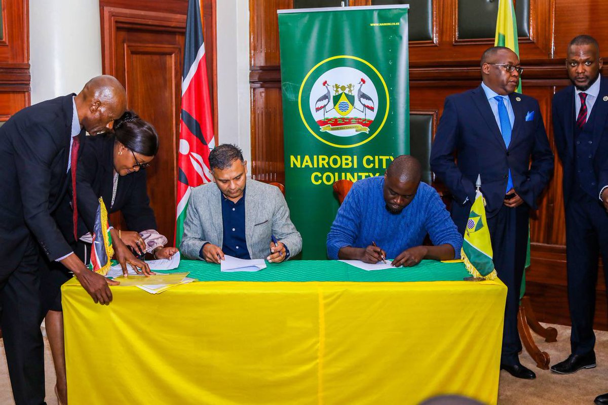 Today we entered into working MOUs with:-

1. Mozilla corporations <a href="/mozilla/">Mozilla</a> to support County Digital economy &amp; startup abstract and startup funding of over 300,000 USD, 

2. <a href="/moringaschool/">Moringa School</a> to train county staff and over 5,000 youth on basic computing and software engineering,