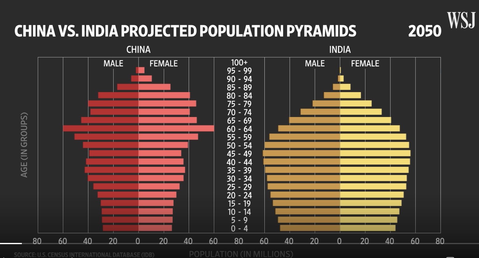 Demographic Transition And Population Pyramids