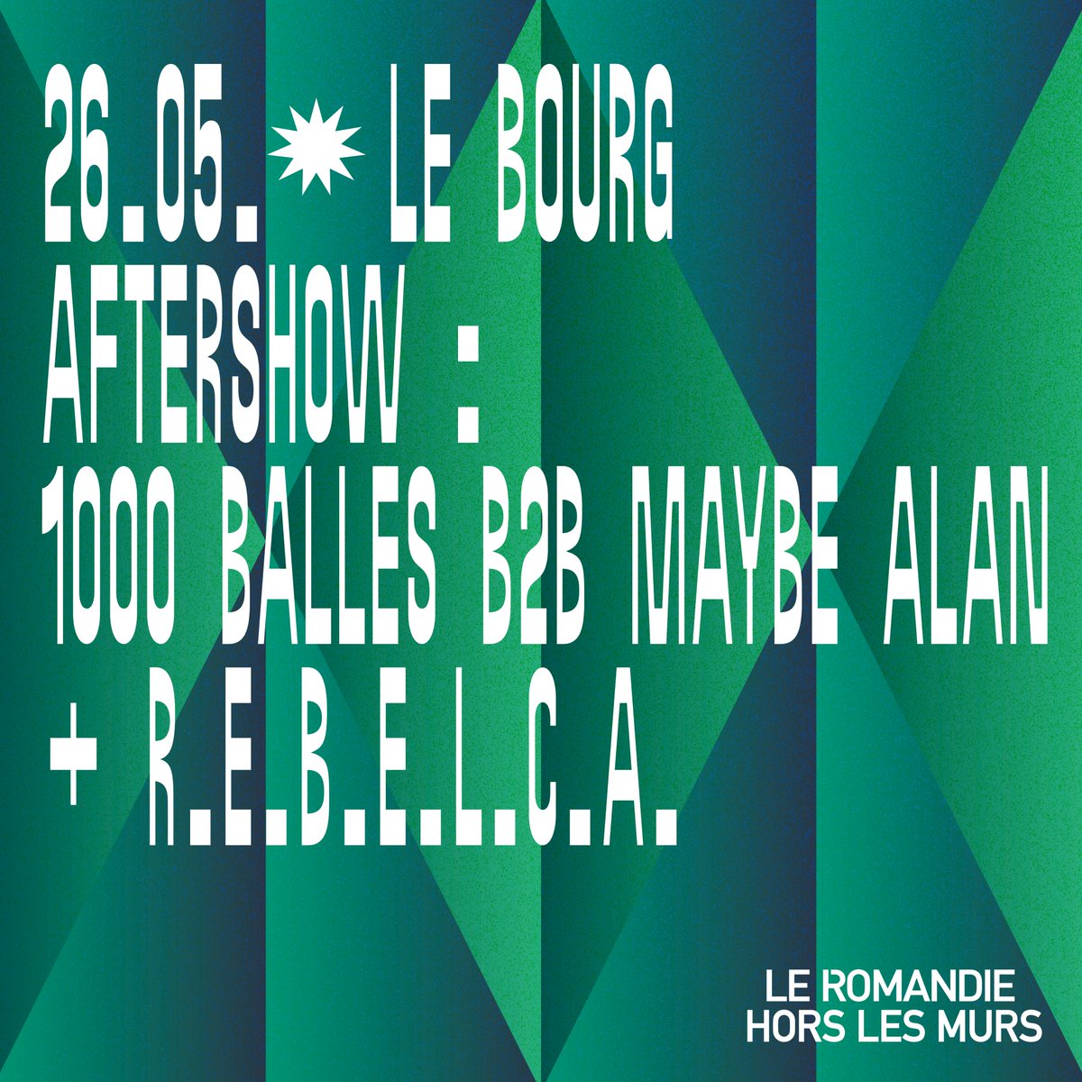 leRomandie's tweet photo. ✹ NOUVELLE DATE ✹

Basses grondantes, synthétiseurs d’antan et rythmes analogiques croustillants, voilà ce qui nous attend au Bourg le 26 mai ! Trois concerts de synth punk et EBM avec notre habituel aftershow jusqu’à 05h00. On dit miam !

ℹ️ → https://t.co/C8vGOHrwC7 https://t.co/AnnQYEyoUC