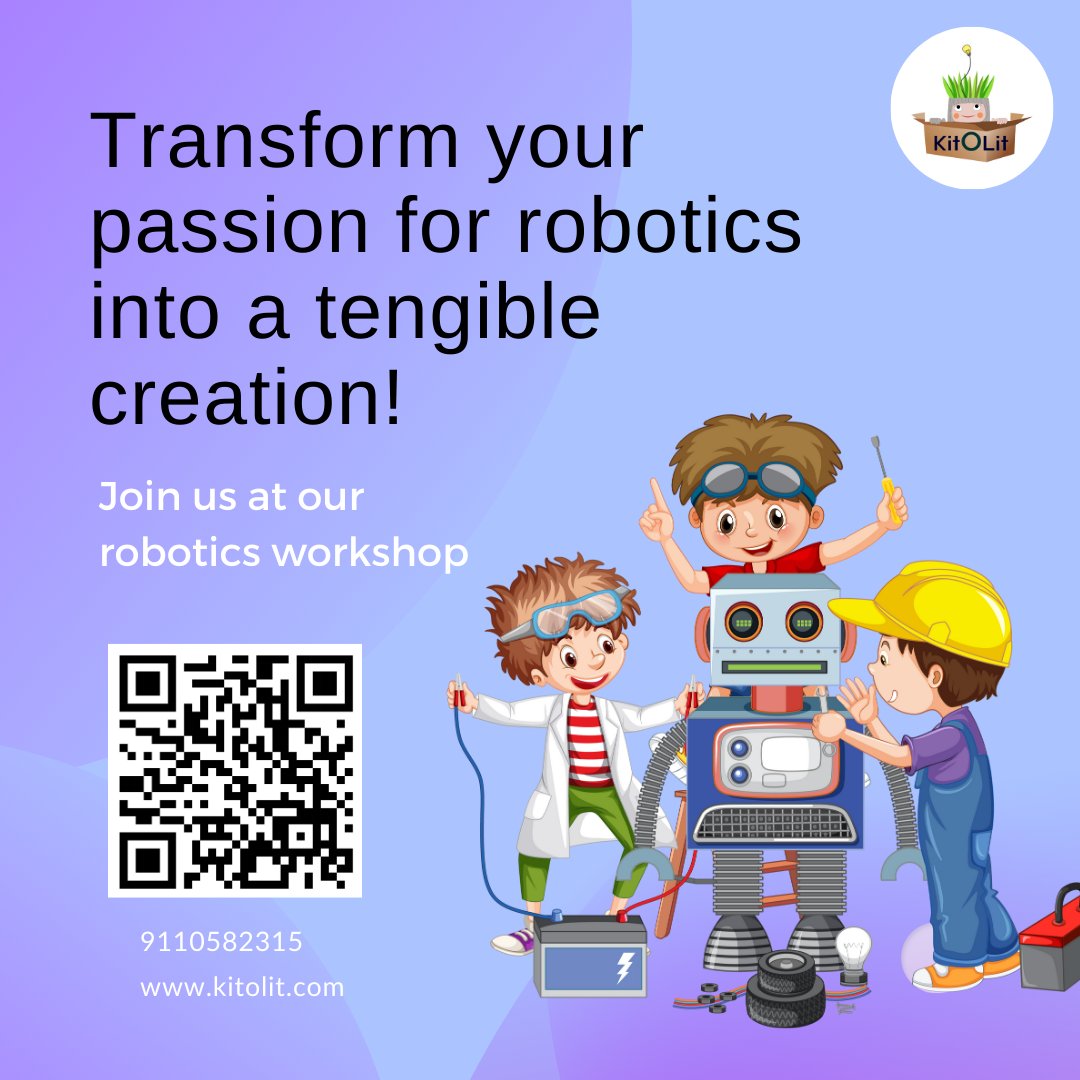 kitolit's tweet image. Join our robotics learning workshop and explore the world of robotics with like minded individual.
#joinwithus #workshop #roboticworkshop #creativeworkshop #learningworkshop