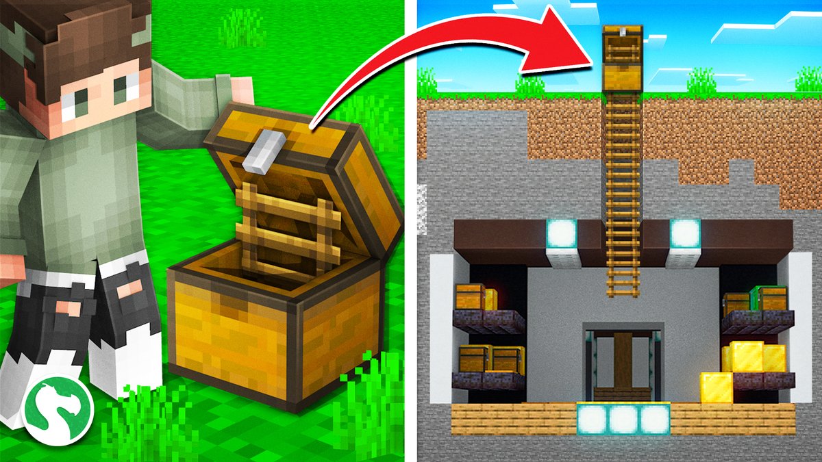 Hide your loot and resources in this extremely secret chest base! 😲🔎

Available on the <a href="/MinecraftMarket/">Minecraft Marketplace</a>! 🔥
🛒 bit.ly/secret-chest-b…