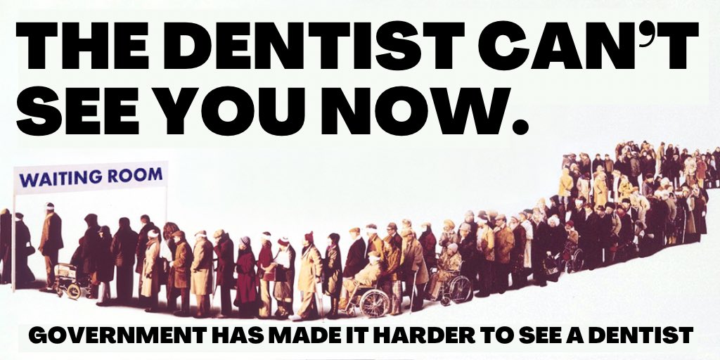 englandsteeth's tweet photo. 🦷 Westminster isn’t working #NHSdentistry https://t.co/EoTOOq3fxC