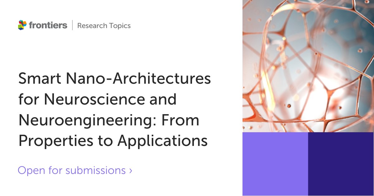 Frontiers - Neuroscience (@frontneurosci) on Twitter photo 🚨Abstract deadline approaching🚨
Don't miss out on your chance to submit your groundbreaking proposal to <a href="/TriguerosS/">Sonia Trigueros</a> <a href="/Navashmoeld/">Nava Shmoel David</a> and Nurul Akmal Che Lah through Frontiers in Neuroscience or Frontiers in Neurorobotics
Make your contribution today▶️fro.ntiers.in/h9pg 🚨Abstract deadline approaching🚨
Don't miss out on your chance to submit your groundbreaking proposal to <a href="/TriguerosS/">Sonia Trigueros</a> <a href="/Navashmoeld/">Nava Shmoel David</a> and Nurul Akmal Che Lah through Frontiers in Neuroscience or Frontiers in Neurorobotics
Make your contribution today▶️fro.ntiers.in/h9pg